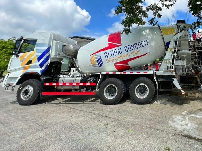 Global Concrete Development Corp. mixer truck